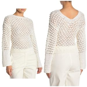 Theory Lace Stitch Sweater